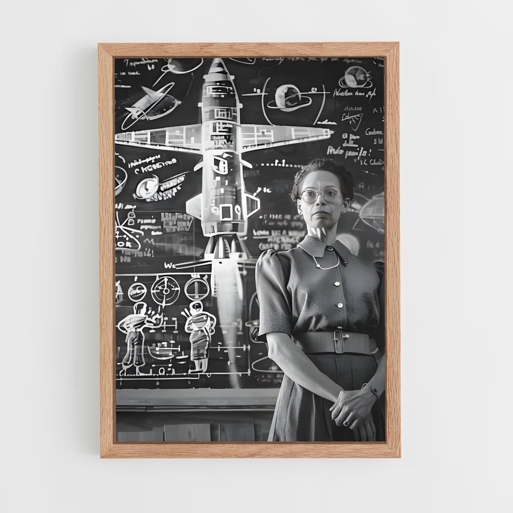 Poster L'Ingénieure des Étoiles – affiche Astronautes (vue 4)